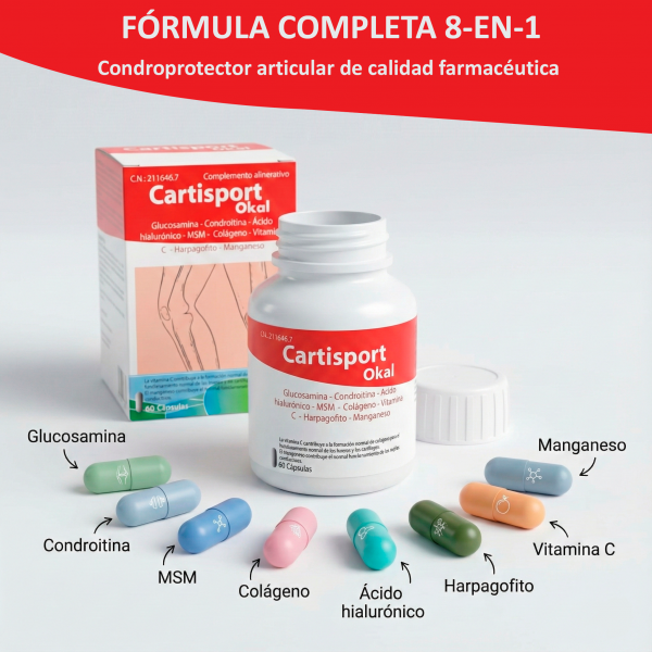 Cartisport 60 cápsulas - Imagen 2