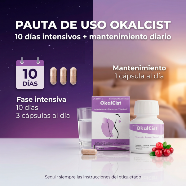 OkalCist 30 cápsulas - Imagen 6