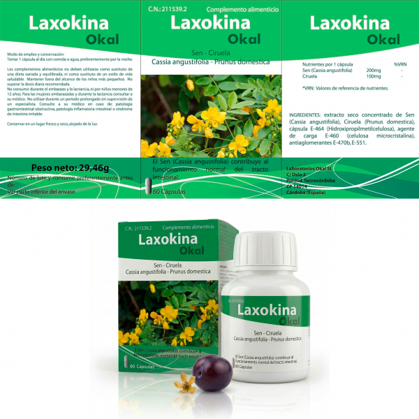 Laxokina 60 cápsulas - Imagen 8