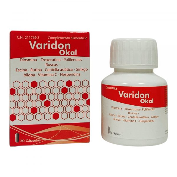 Varidon 30 cápsulas