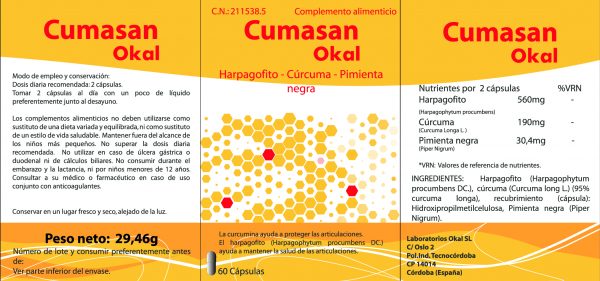 Cumasan 60 cápsulas - Imagen 4