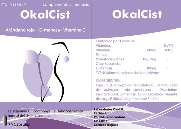 OkalCist 30 cápsulas - Imagen 3