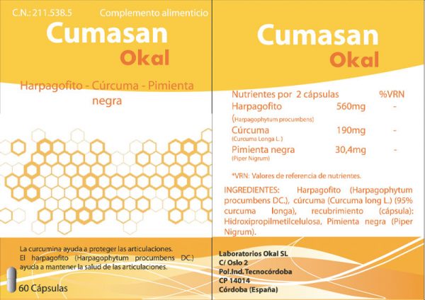 Cumasan 60 cápsulas - Imagen 5