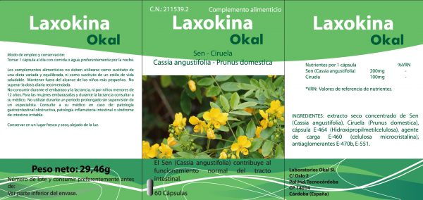 Laxokina 60 cápsulas - Imagen 4