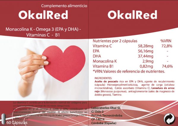 OkalRed 60 cápsulas - Imagen 4