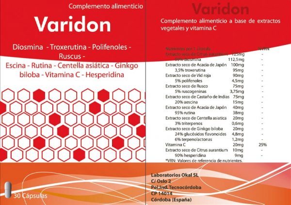 Varidon 30 cápsulas - Imagen 4