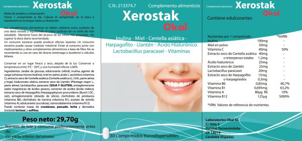 Xerostak 30 comprimidos - Imagen 4