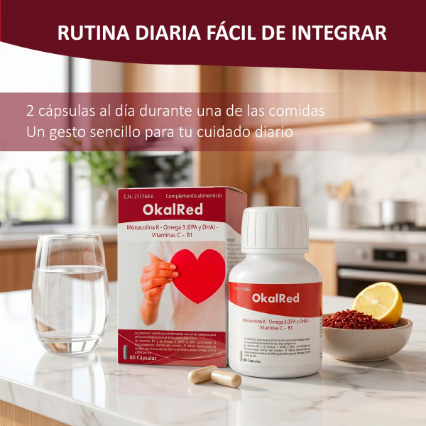 OkalRed 60 cápsulas - Imagen 6